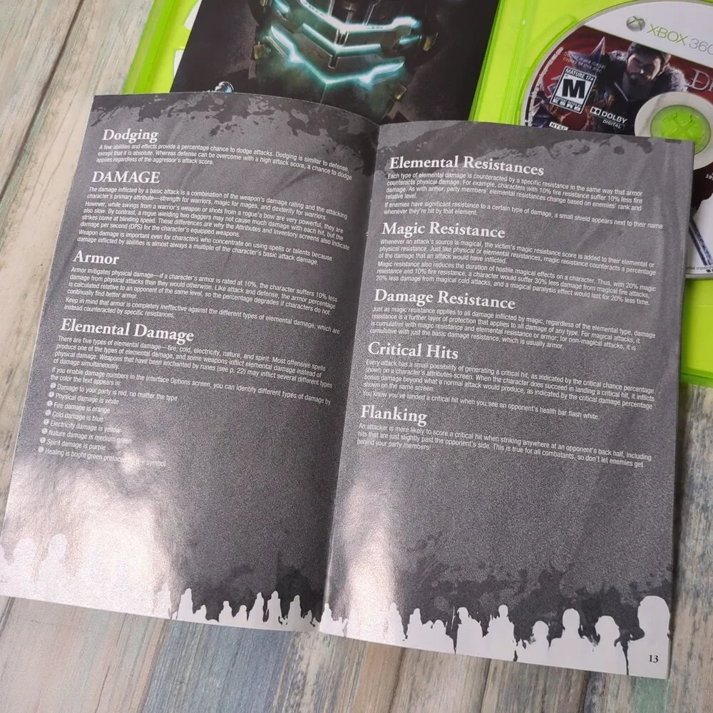 Dragon Age II (Xbox 360, 2011) EA Bioware CIB Complete w/ Manual Inserts